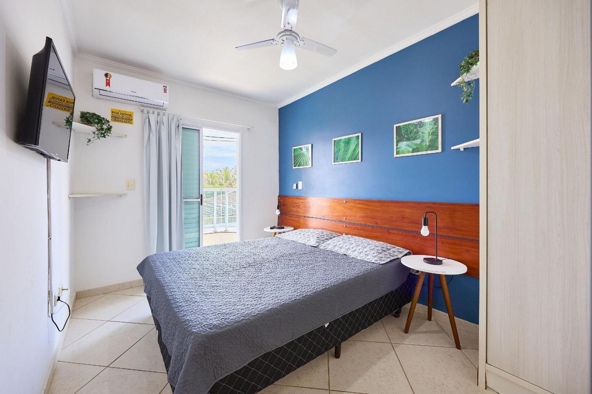 Af11: Perto Praias E Comercio, Piscina, Ar, Wi-fi, Varanda Gourmet Apartamento